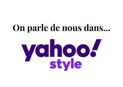 On parle de nous dans... Yahoo Style